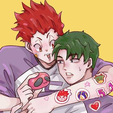 小情侣贴贴♡