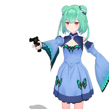 潤羽るしあ🦋:銃はナイフよりも優れています
