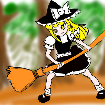 落書き魔理沙