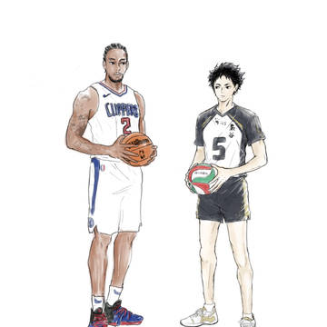 Kawhi Leonard x Keiji Akaashi