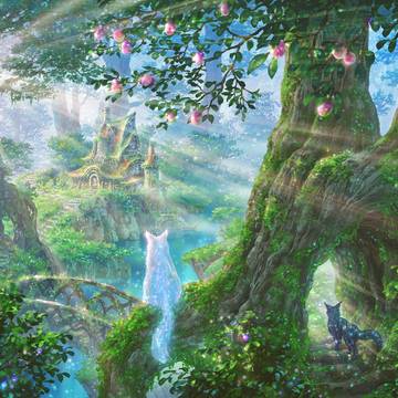 Magical forest