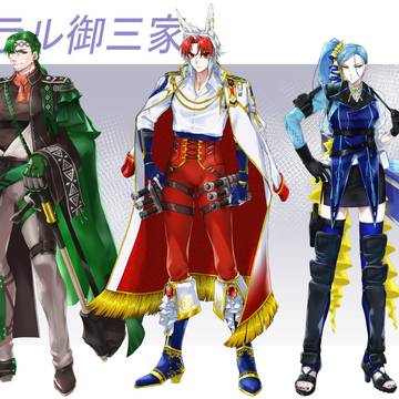 ガラル軍隊長設定画