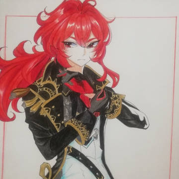 Diluc ( ˶ ❛ ꁞ ❛ ˶ )