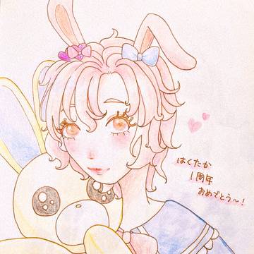 はくたか1周年記念キャロ子