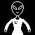 an alien approaching