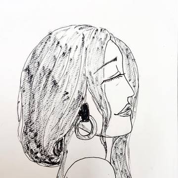 伏し目がち