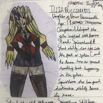 Jojo Golden Wind Ocs