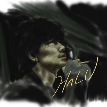 綾野剛さんを描きました。
