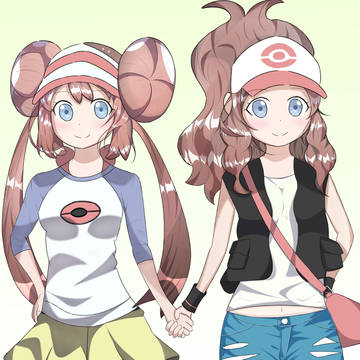 Pokemon BW Hilda&Rosa