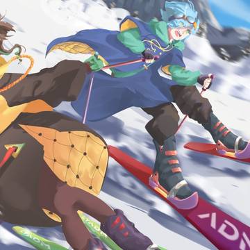 Ski ice