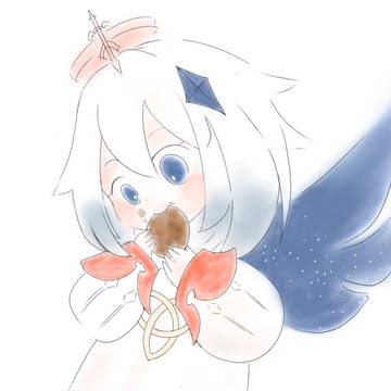 もぐもぐ……