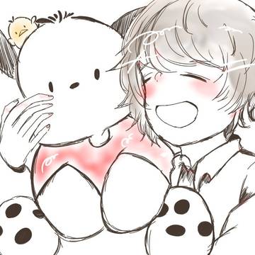 ポチャッコと一緒❤︎