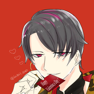 モクレンさん　バレンタイン絵