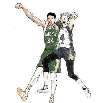 Giannis x Bokuto
