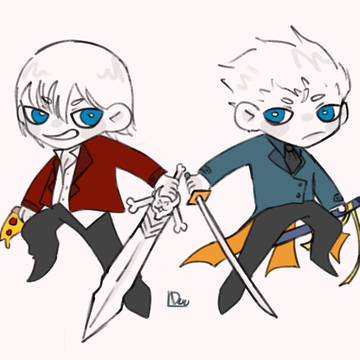Dante and Vergil