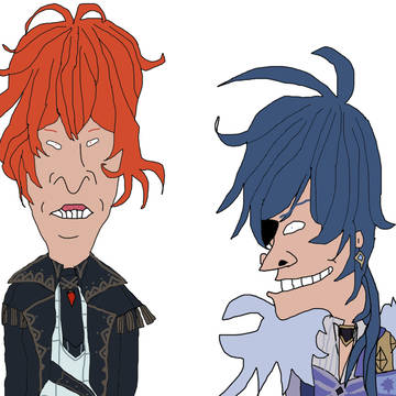 Diluc and Kaeya