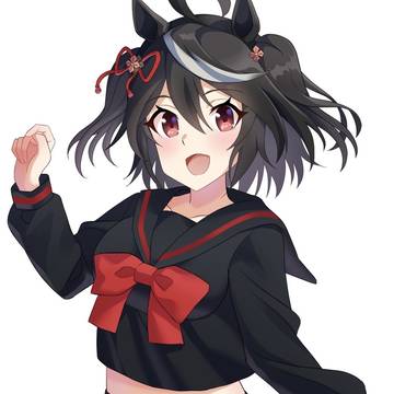 黒セーラーキタサンブラック