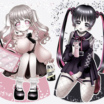 らぶ美とリツ子