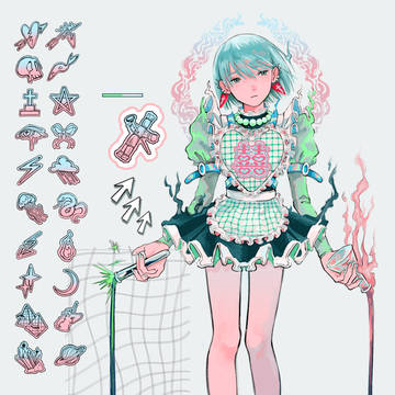 キャラデザ