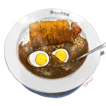 CoCo壱のカツカレー