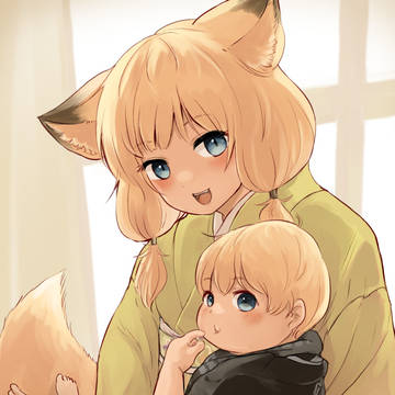 『狐のお嫁ちゃんと息子ちゃん』第十二話告知