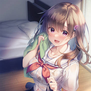 「タオル、ありがとね」