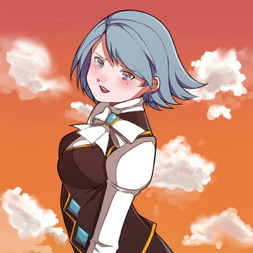 夕焼けとめいちゃん