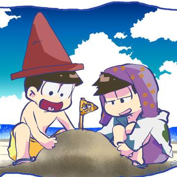 おそ松さん落書き詰め