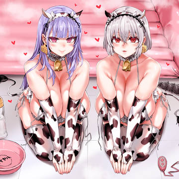 お風呂掃除が得意なメイド姉妹
