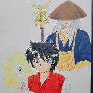 烈火のリョウとカオスと白炎