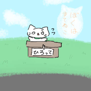 ぼくはすてねこ①