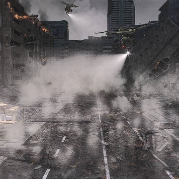 Drone Exploring City