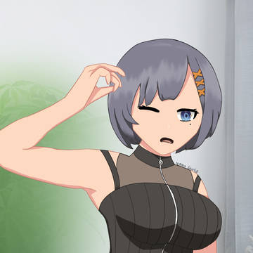 Siska Yawning