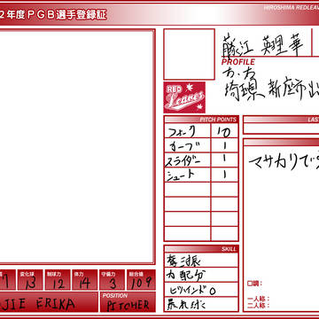 【PGB】藤江英理華【2022仮】