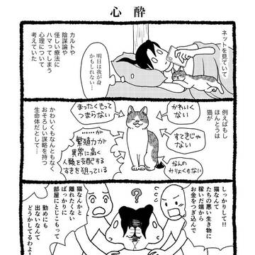 物陰に猫遊び②