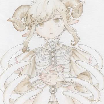 【オリジナル】白の標本