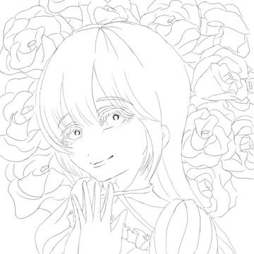 線画でふ