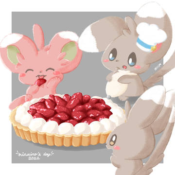【チラーミィの日2022】パティシエチラーミィのいちごタルト