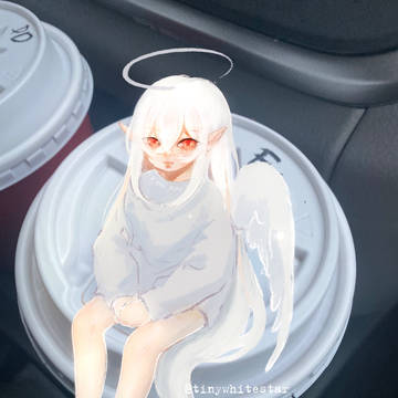 star on my coffee
