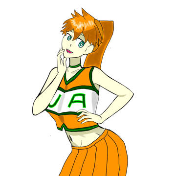 例のトレスでチア拳藤さん描いてみた