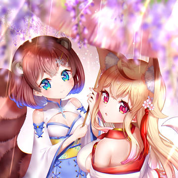 こはくちゃんとましろちゃん