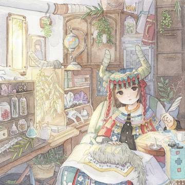 陽の当たるアトリエ