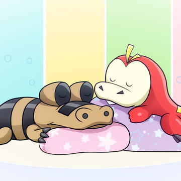 すやすや…