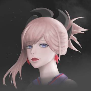 头像练习-宫本藏武(FGO）
