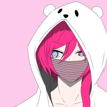 マスク女子