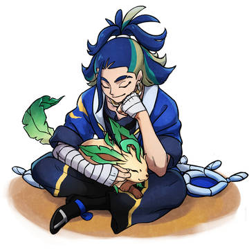 セキとリーフィア