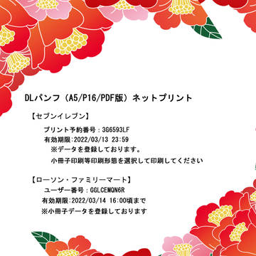 DLパンフのネットプリントをアップいたしました。