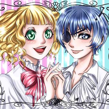Ciel and Lizzy !🌈✨