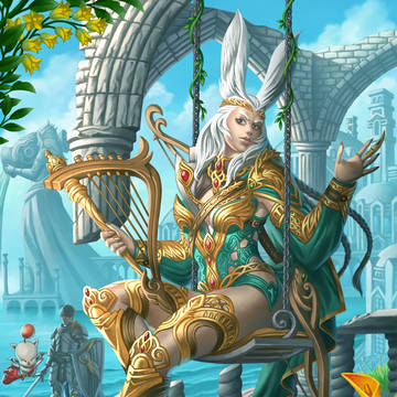 Bard Of Sharlayan (MMORPG FFXIV)