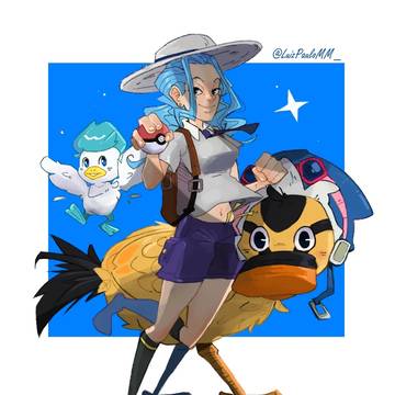 Nefertari Vivi pokemon trainer!